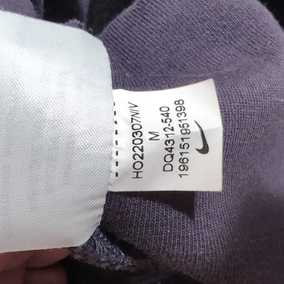 Nike Sportswear Tech Fleece Jogger Pants Mens Medium Purple DQ4312 540 Ravens - Picture 8 of 14